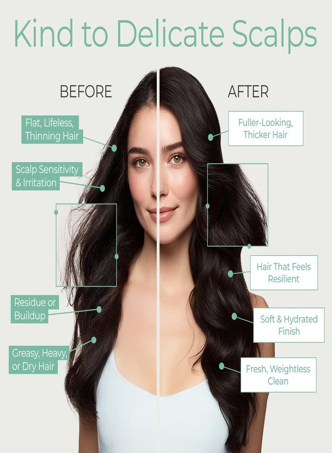 تري تو تيوب مجموعة شامبو وبلسم تري تو توب لتكثيف الشعر بالبيوتين - كافيين منشط لشعر أكثر كثافة، شامبو وبلسم مكثف للشعر للنساء والرجال، خالٍ من الكبريتات مع زيت الأرغان العضوي الطبيعي من ثمرة الصابون - Image 4